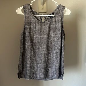 Black white size medium office top